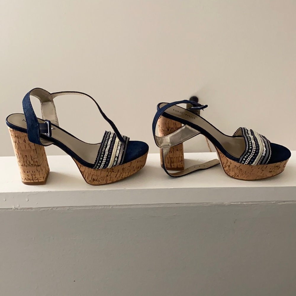 Nine West Denim Heels